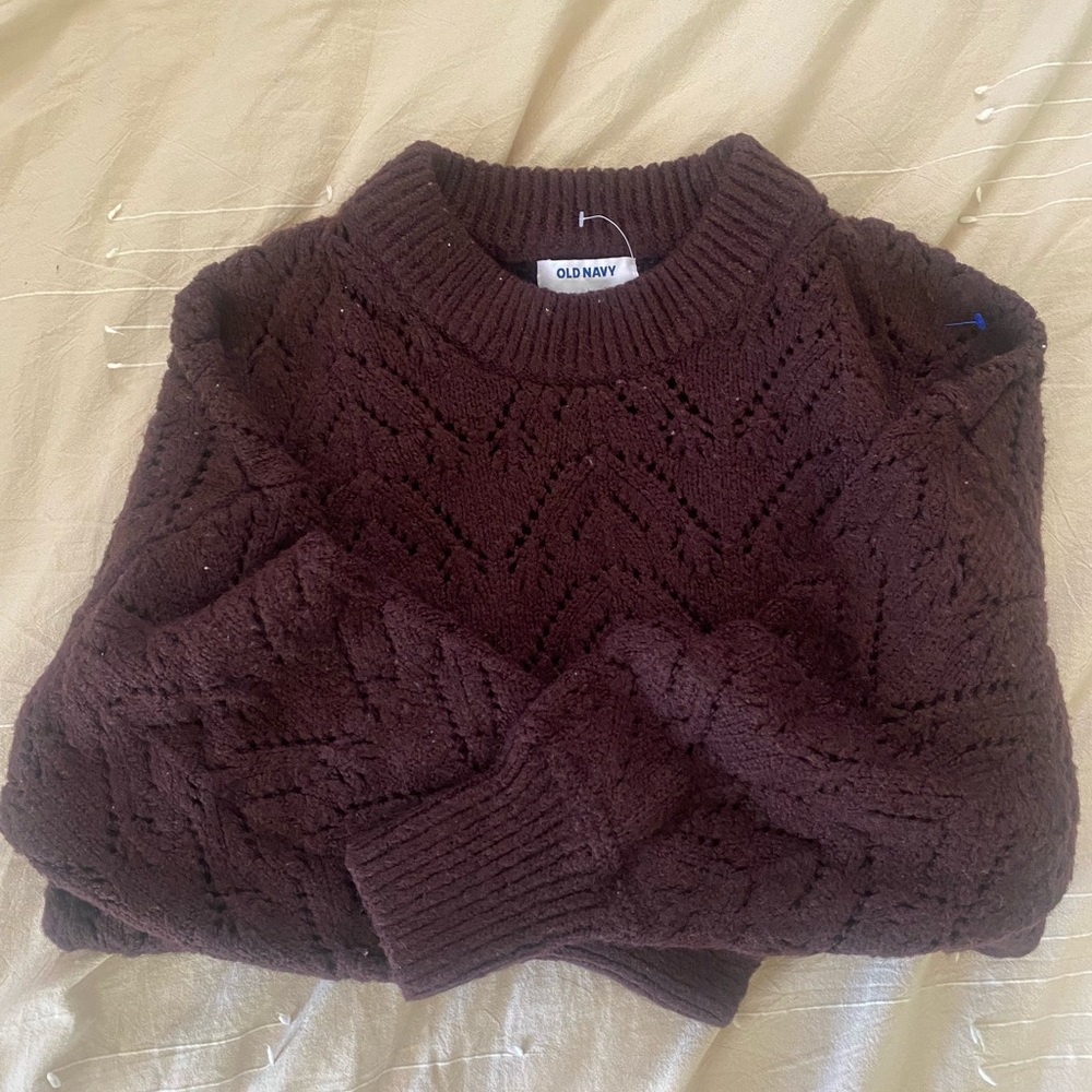 Purple Knit Sweaters